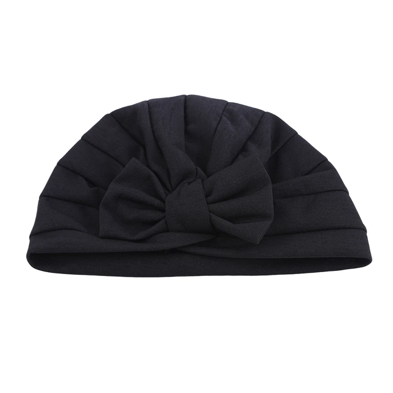 Модные элегантные женские шапочки Skullies дамская шляпа с бантом головной платок