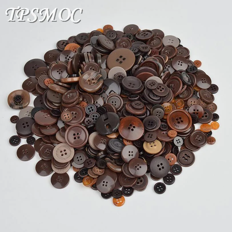 BN0117 Tpsmc 50 г разные размеры милые карамельные цвета смолы пуговицы для одежды Швейные аксессуары скрапбук бутон ручной инструмент для вязания DIY - Цвет: BN0117