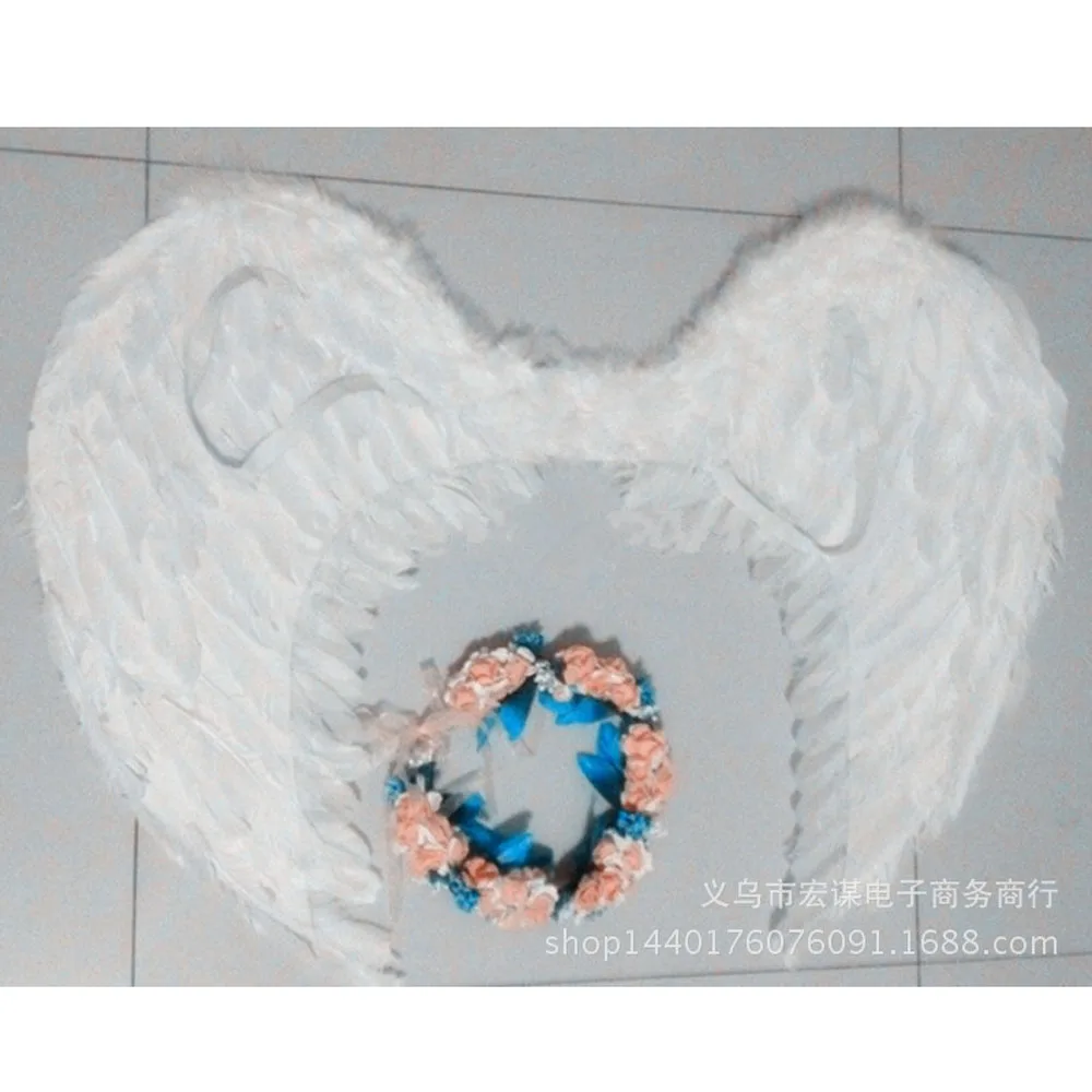 1 упаковка 80*60 см крылья Ангела пера для взрослых реквизит фото сценического шоу