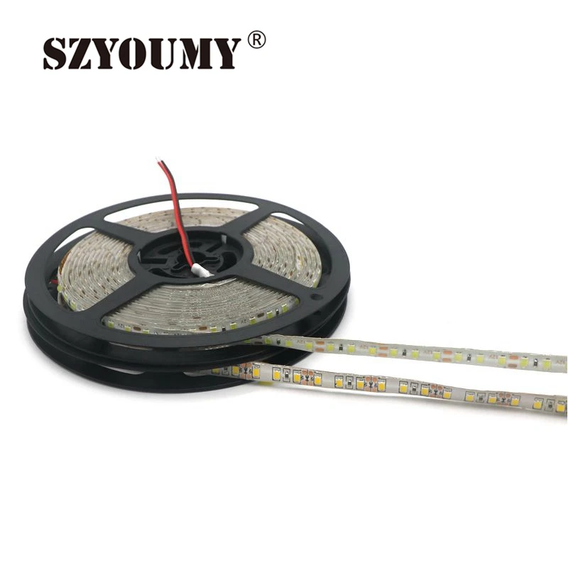 Светодиодная лента SZYOUMY 12 в пост. Тока супер яркая 2835 SMD 5 м 600led IP65