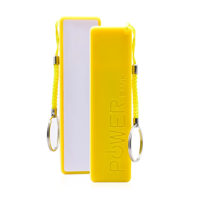 Новый цветной портативный 3000 мАч power Bank с брелком для iPhone X 8 7 6 внешний аккумулятор