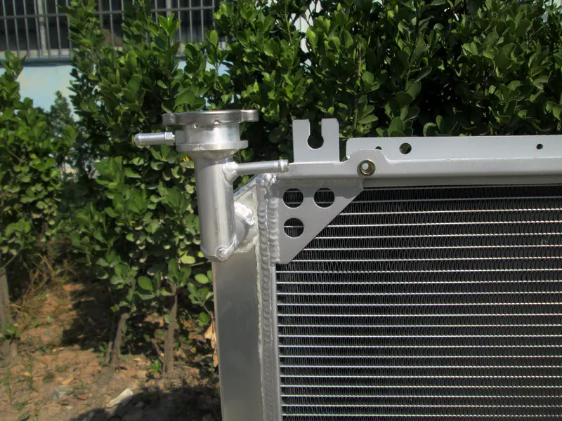 Высокопроизводительный 56 мм полностью алюминиевый радиатор + вентилятор * 2 для