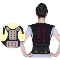scoliosis posture corrector lumbar support belt round shoulder back brace deluxe free shipping