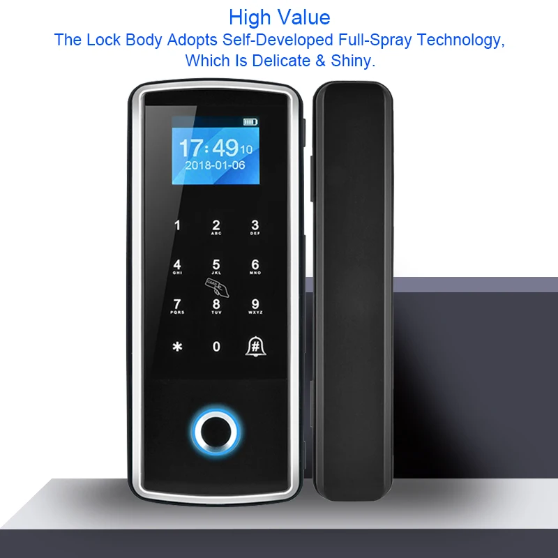 OULET биометрическое интеллектуальное стекло биометрический дверной замок
