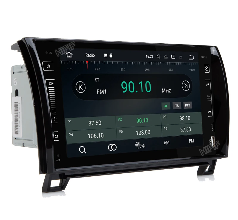 " Android 7,11 Автомагнитола аудио DVD gps навигация Центральный Мультимедиа для Toyota Sequoia Tundra 2007 2008 2009 2010 2011 2012