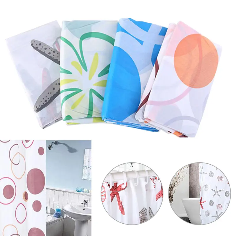 Душевая шторка для ванной водонепроницаемый домашний декор декорации 1 5 м|Шторы