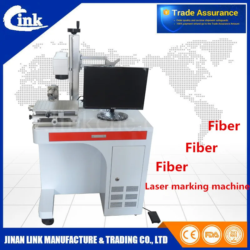 Экономически эффективное Китай machinary Волоконного лазера машина маркировки 20 Вт/30