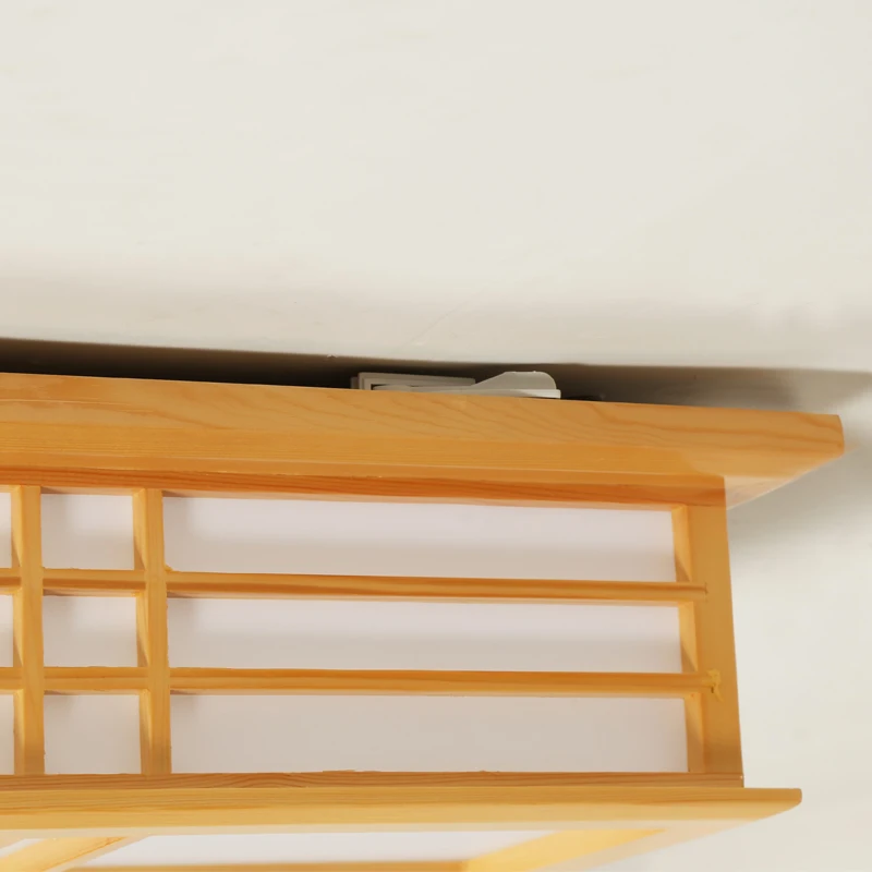 Светодиодный потолочный светильник в деревянной рамке ламсветильник для