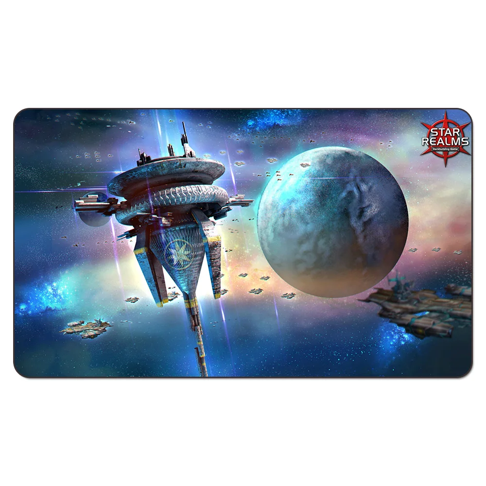 Star Realms Card Playmat) игровой коврик для карт Dupont Star Custom Big Anime Wars коврик для мыши настольные игры игровой коврик сумка для хранения - Цвет: Тёмно-синий