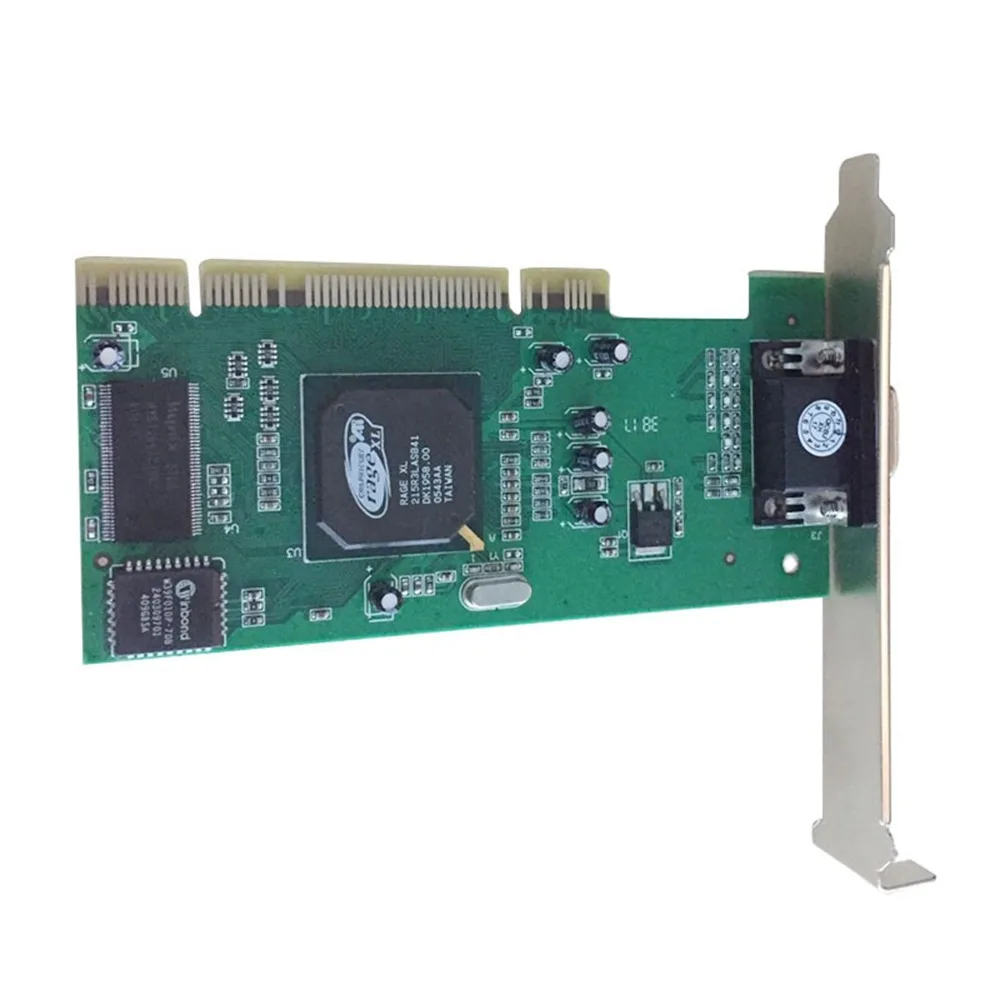 Новая PCI графическая карта для ATI Rage XL 8M VGA профильная видеокарта универсальная 32