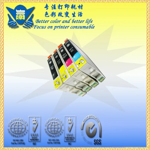 Совместимый чернильный картридж JIANYINGCHEN замена для Epsons T0611 T0614 Stylus D68 D88 DX3800 DX3850