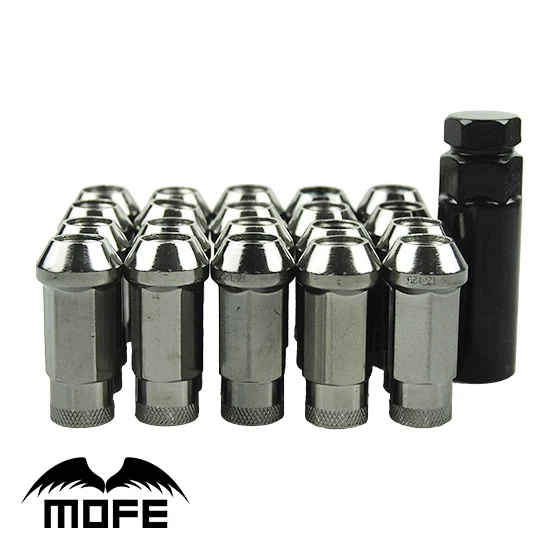 Mofe 20 шт./компл. sr48мм стальные автомобильные гайки M12 * 1 5 удлиненный открытый конец