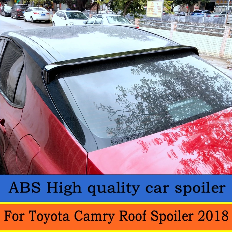 Спойлер для Toyota Camry 2018 2019 высокое качество абс материал заднее крыло автомобиля
