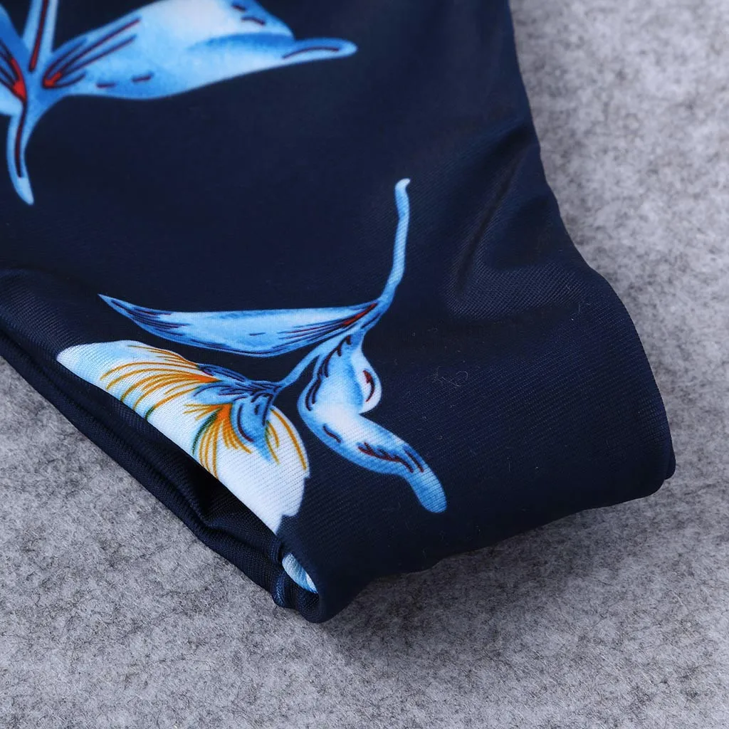 Бикини 2020 сексуальный женский комплект бикини с цветочным принтом купальный