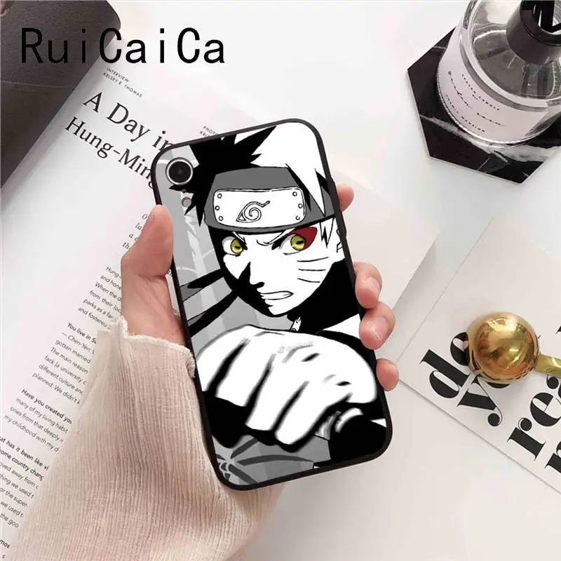 Чехол для телефона Ruicaica Naruto akatsuki pain Itachi Uchiha Japanese black iPhone 8 7 6 6S 6Plus X XS MAX 5 5S SE XR |