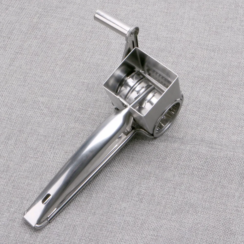 Классический вращающийся сырный терка из нержавеющей стали Fondue шоколадная