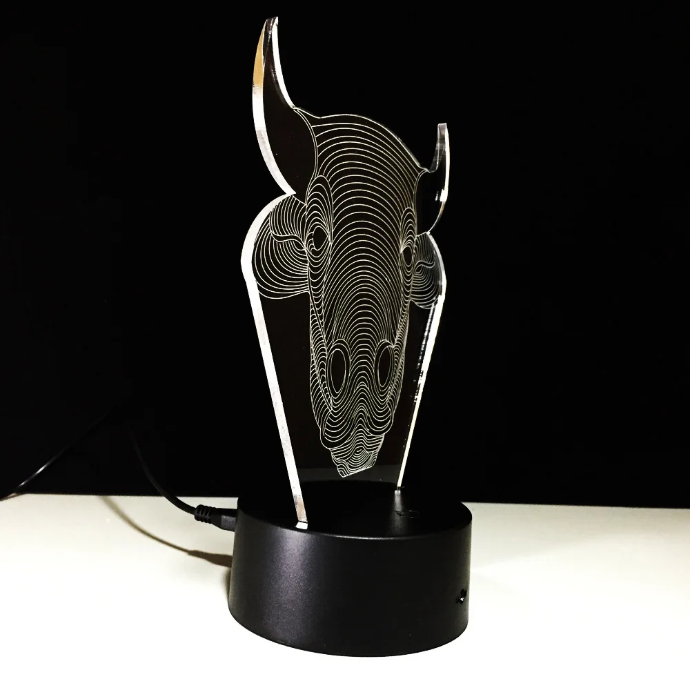 Новинка Usb СВЕТОДИОДНАЯ 3d лампа креативный подарок на день Святого Валентина