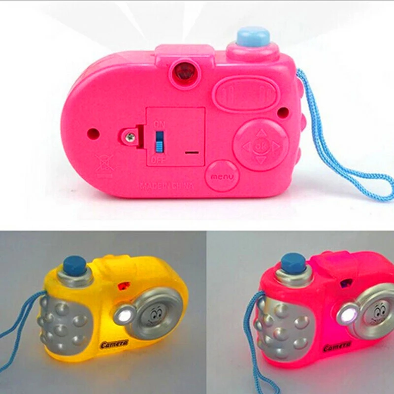 Детские аналоговые Проекционные камеры с мультипликационным принтом куклы