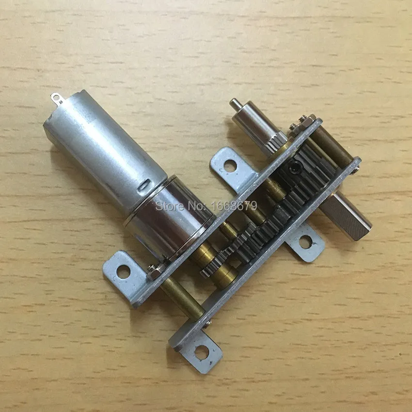 Ebowan 13 мм 12V 6 об/мин постоянного тока мотор редуктор электродвигатель для приводом