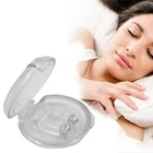 1 шт. силиконовый зажим для носа против храпа, поднос для сна, защита от апноэ, чехол для ночного сна