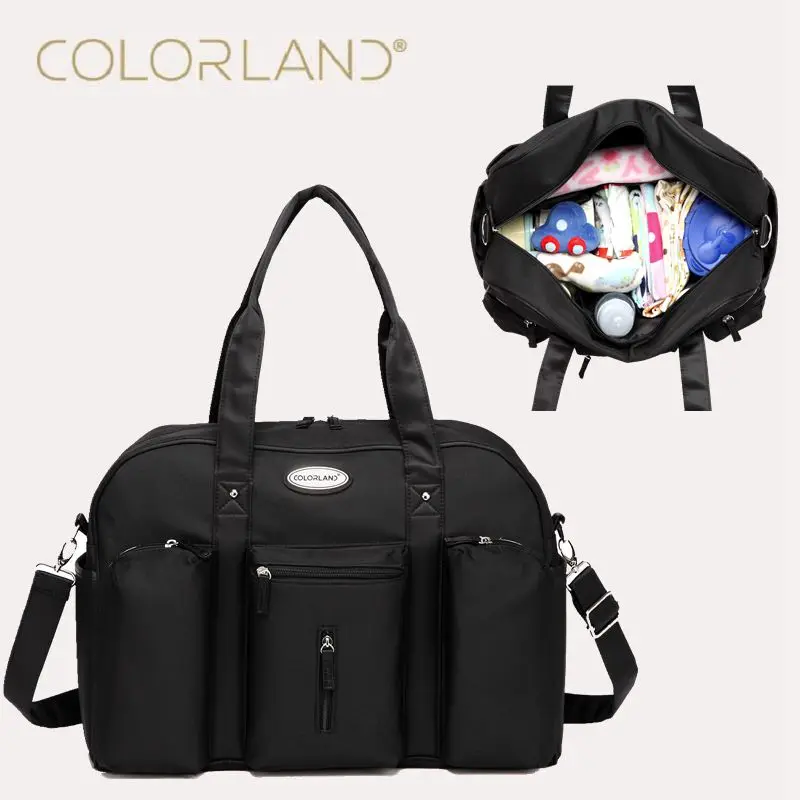 Сумка Органайзер Colorland для детских подгузников большая сумка мессенджер мам
