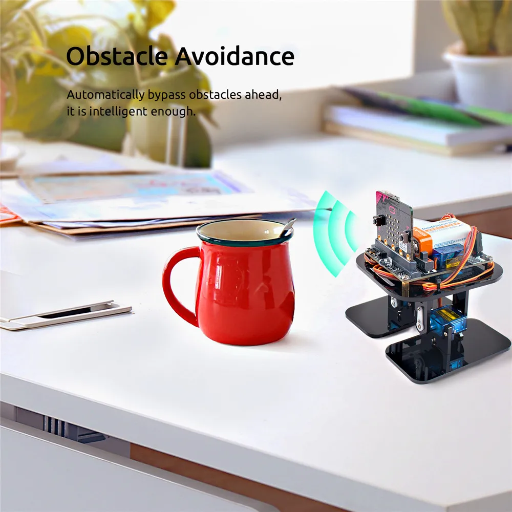 SunFounder sloth:bit APP программируемый робототехники Обучающий набор с BBC Micro:bit