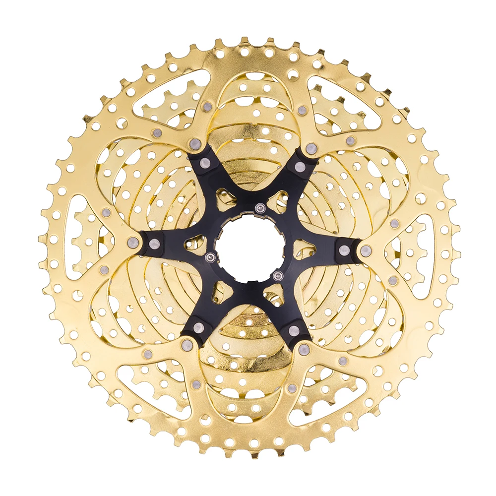 MTB 11 Скорость золото кассета s 11-50 т широкий соотношение Сверхлегкий Золотой