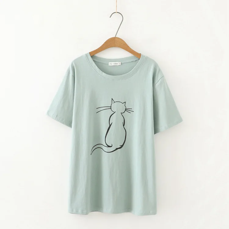 Повседневные футболки больших размеров 2019 Летняя женская одежда модные нарядные