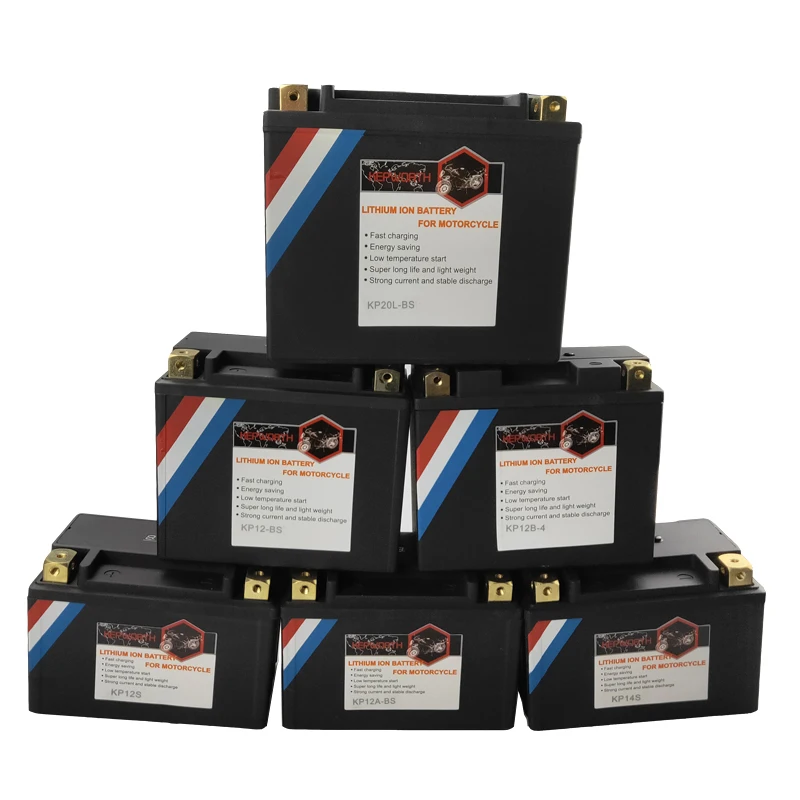 

12V LiFePO4 Motorcycle Starter Battery 10Ah 12Ah 20Ah CCA 520A 620A 720A Lithium Motorbike Battery With BMS For ATVs Jet Ski's