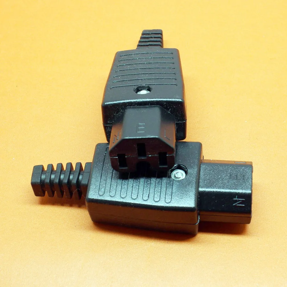 DHL 200PCS Electrical 250v 10A Standart IEC 320 C13 AU AC POWER cord cable plug socket | Обустройство дома