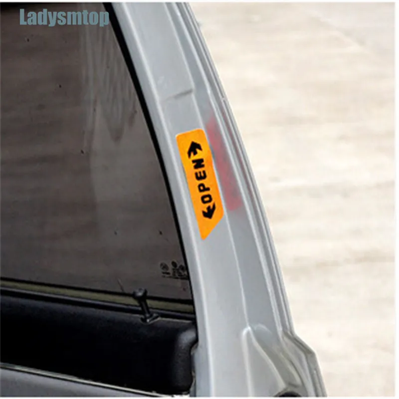 Ladysmtop дверь автомобиля Открытый предупреждающий стикер чехол для Volvo Все модели