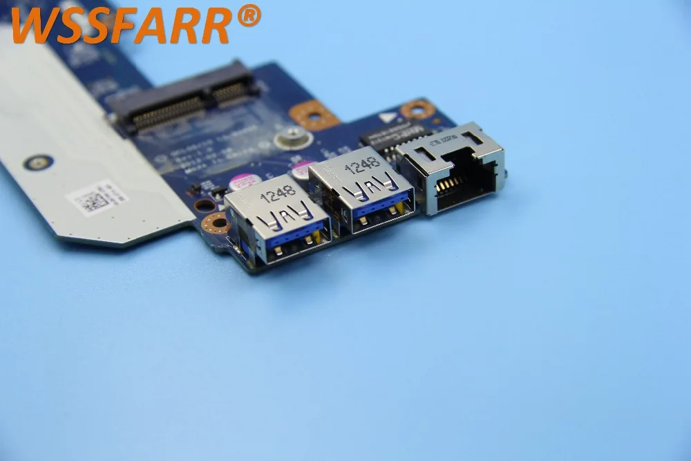 Для Dell для Inspiron 7520 5520 2 USB Ethernet стандартный разъем|board board|board connectorboard usb |