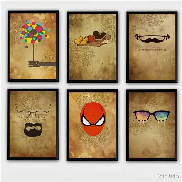 Картина на холсте с 9 юмором винтажные вдохновляющие художественные принты