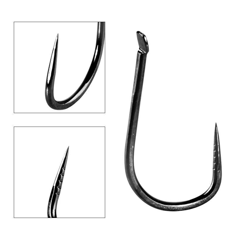 GUGUFISH 30 шт 0,1/0,3/0,5/0,8 Змеиный живот вырезать новые Канто Без Бородки рыболовные крючки с высоким содержанием углерода Сталь рыболовный крючок с зазубринами