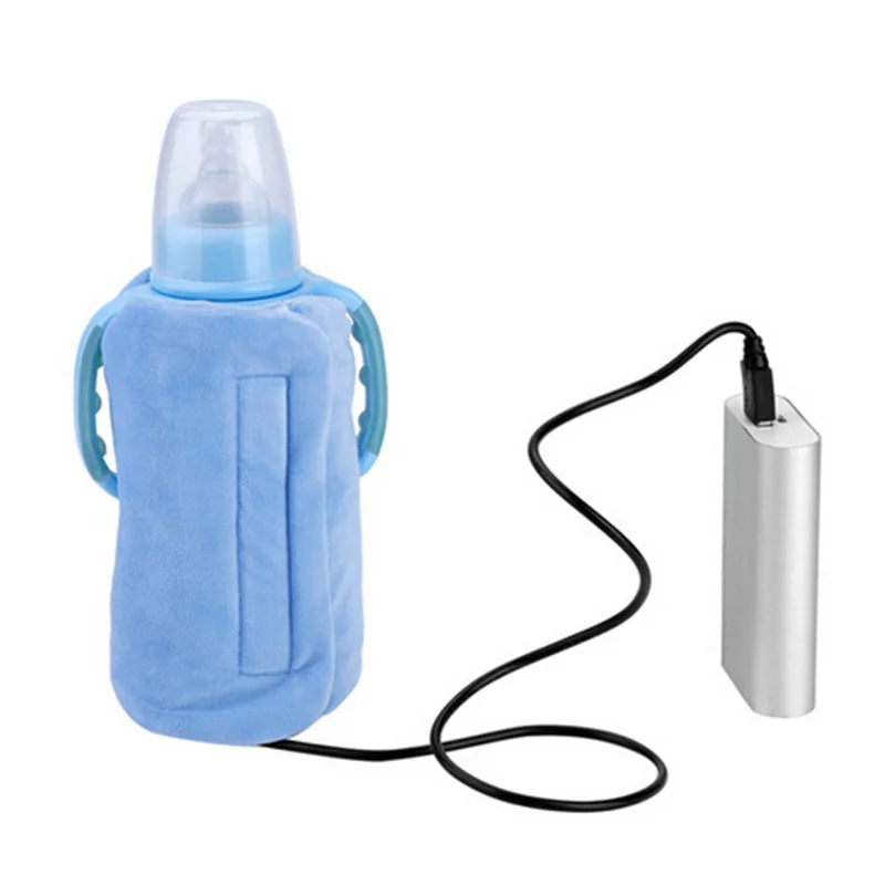 USB детских бутылочек Портативный путешествия Молоко теплые детские бутылочка