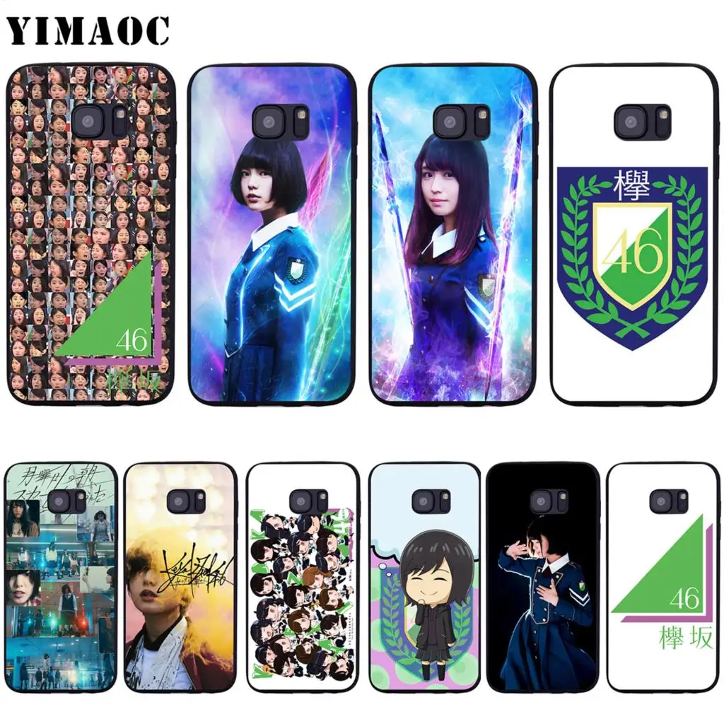 YIMAOC Keyakizaka46 чехол для Samsung Галактики A7 A8 A9 A10 A20 A30 A40 A50 A70 M10 M20 M30 S10e J6 плюс|Бамперы| |