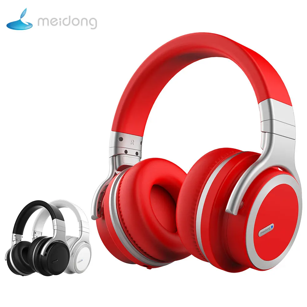 Meidong MDE7pro активные наушники с шумоподавлением Bluetooth Накладные беспроводная