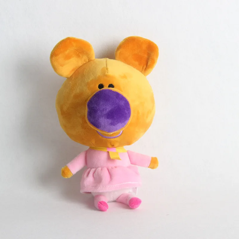 Norrie 20-28 см мультфильм Эй Duggee Norrie Betty Tag Happy Roly плюшевые куклы Подарки для детей игрушка tfa1986 - Цвет: Norrie