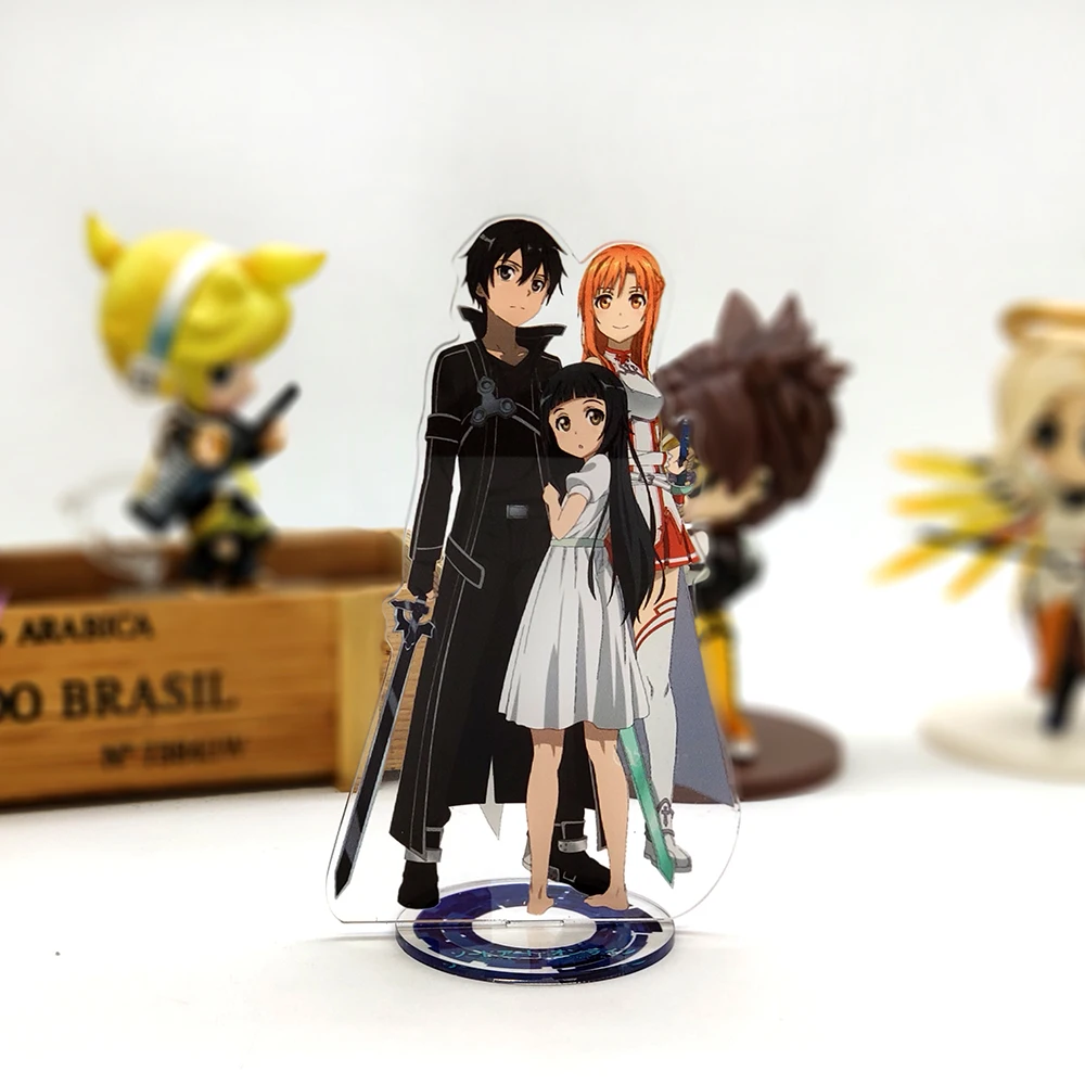 Sword Art Online семейство SAO Kirito Asuna модель yui фигурка на акриловой подставке