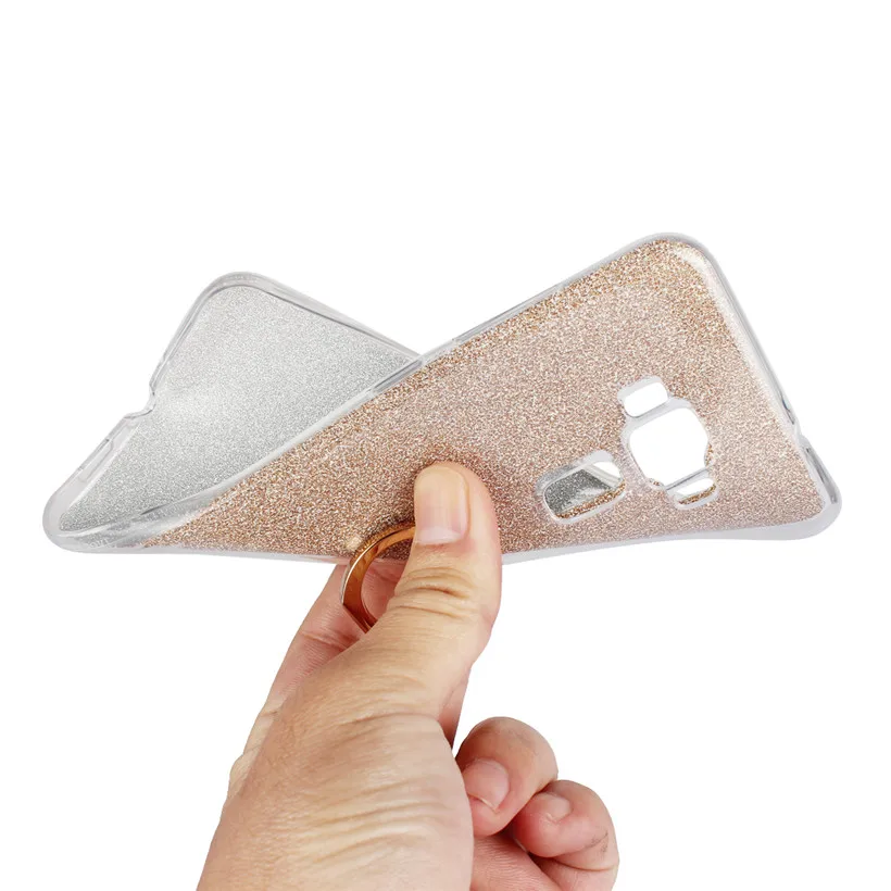 HEMASOLY Case For ASUS Zenfone 3 Glitter ZS570KL ZB501KL ZC551KL ZC520TL ZC553KL ZE520KL ZE552KL Silicone Bling |