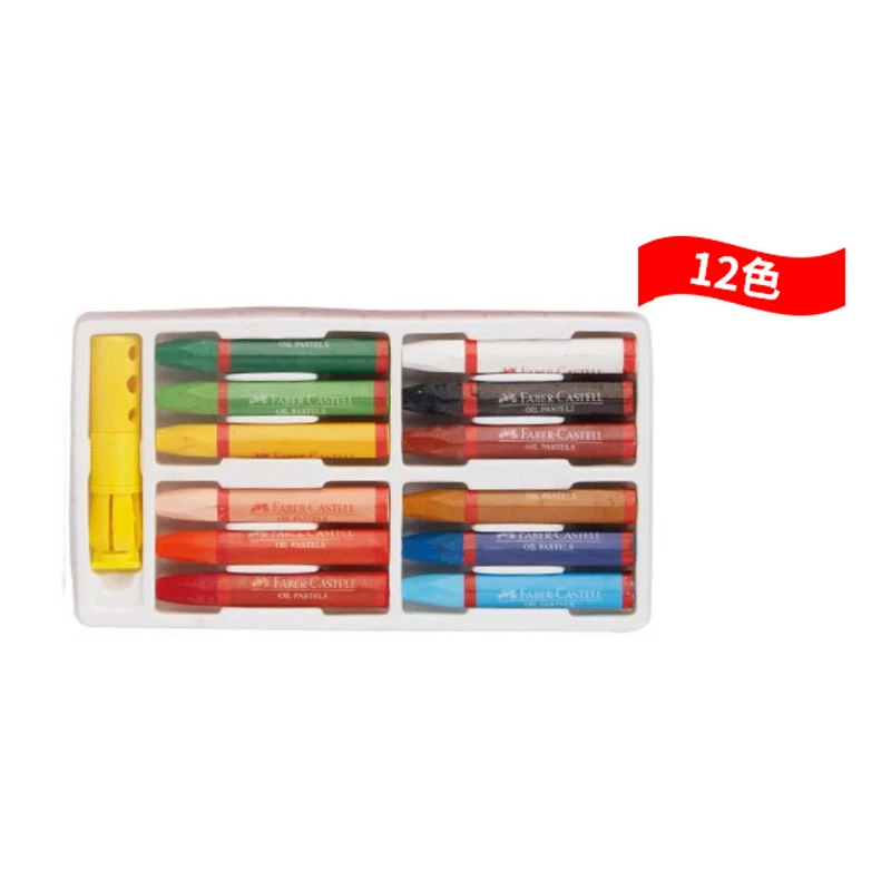 12 color 48 цветов масляная пастель детский Цвет ing Студенческая граффити живопись ручка офисные школьные принадлежности Детский мягкий карандаш - Цвет: 12 color