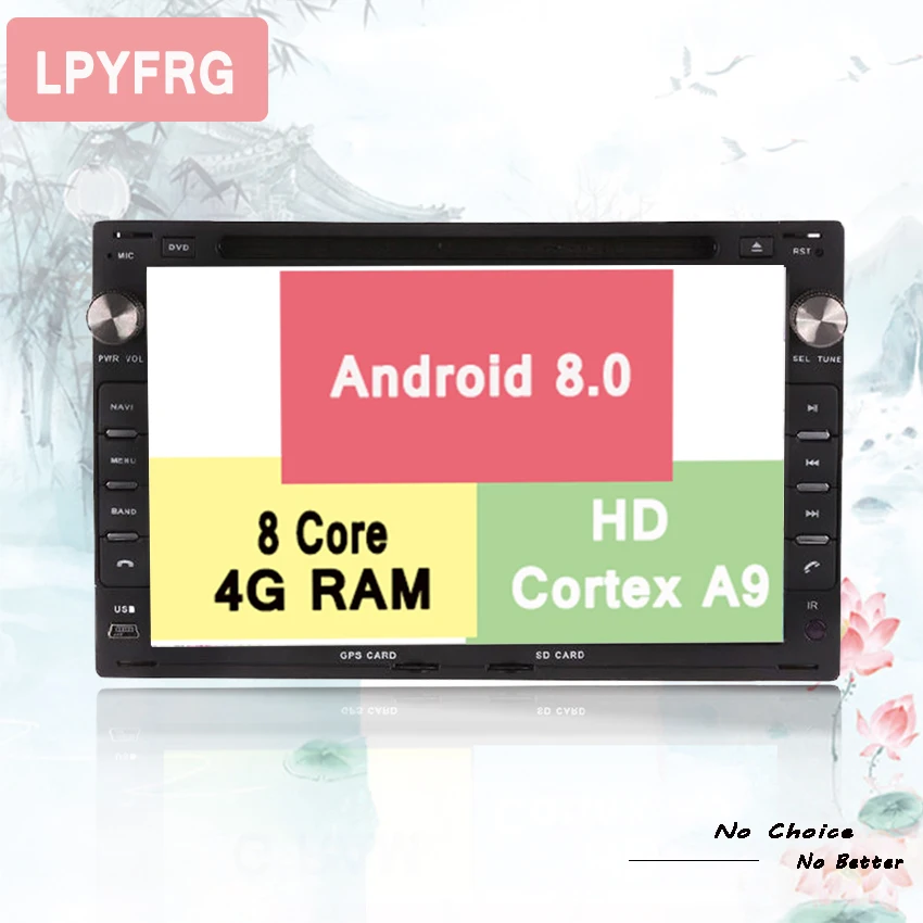 2 Din 7 ''android 10 0 автомобильный Радио dvd плеер GPS навигация для VW POLO Bora Golf 4 Sharan T4 Passat