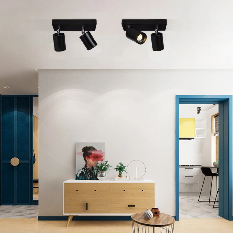 Современный Модный 2 художественный потолочный светильник в стиле лофт