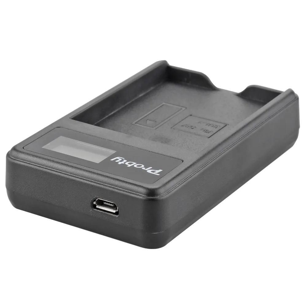 Зарядное устройство Probty BLH-1 BLH1 с ЖК-дисплеем и USB-кабелем для камеры Olympus E-M1 EM1 Mark II |