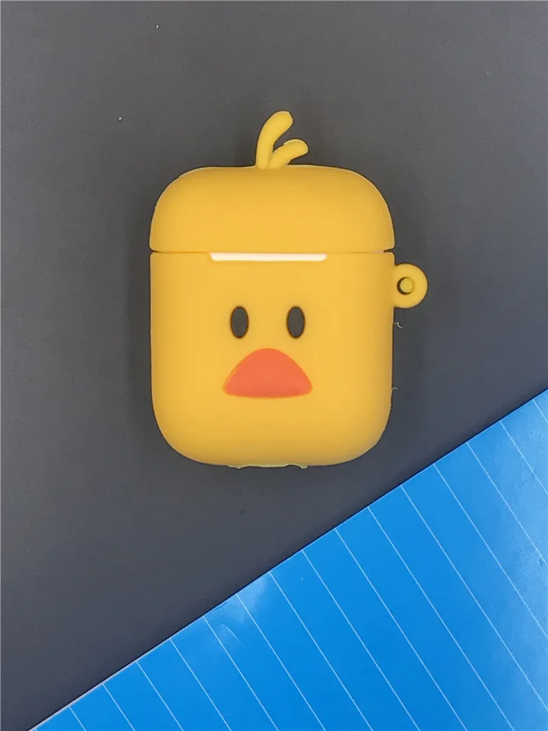 6 Мультяшный беспроводной Bluetooth чехол для наушников для Apple AirPods силиконовый зарядный чехол для наушников Защитный чехол для AirPods - Цвет: 6