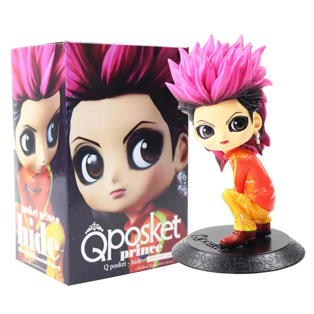 2 стиля QPosket X-Japan Prince Hide Q Posket Banpresto ПВХ Фигурки Коллекция Модель игрушки кукла подарок 13 см - Цвет: A box 13cm