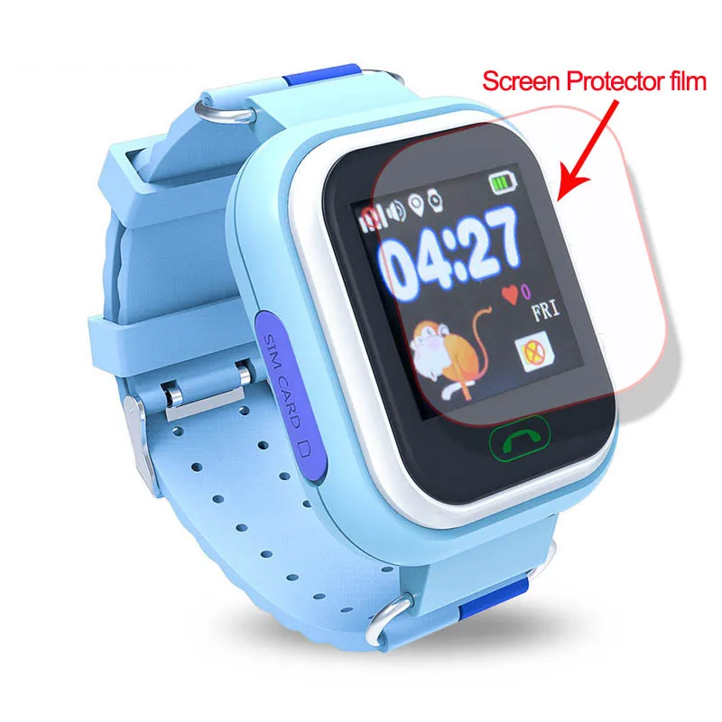 Защитная пленка для экрана из стекла HD Q90 Q100 Q750 Q750S Детские Смарт часы защитная