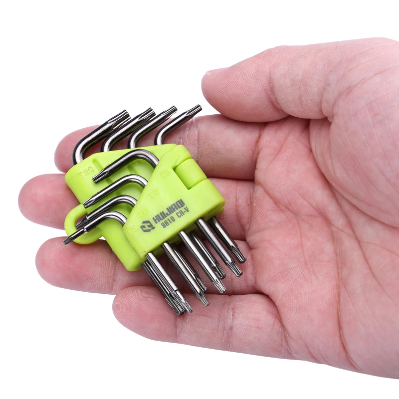 8 шт. Набор отверток Mini Torx T5 T6 T7 T8 T9 T10 T15 T20 набор инструментов для ремонта