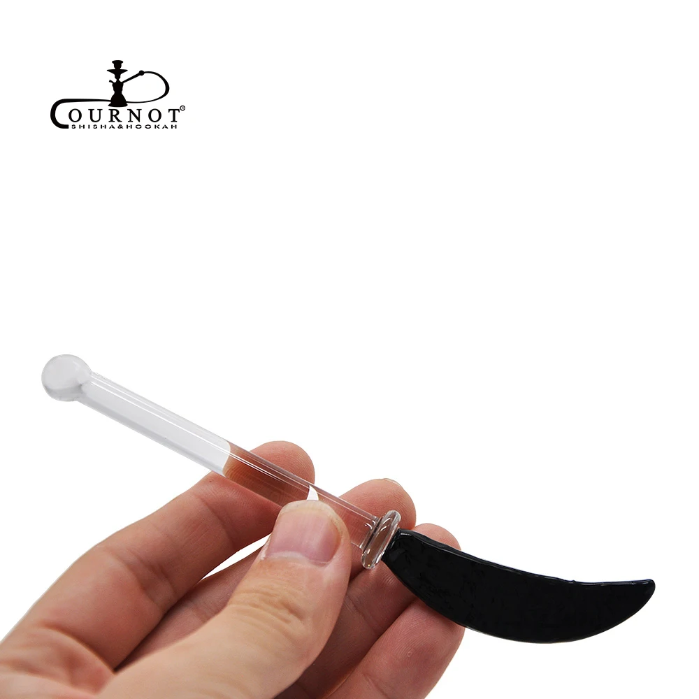 COURNOT боросиликатное стекло Dabbler 5,20 дюймов воск Dab инструмент толстый Pyrex Dabber инструменты кварцевые Banger гвозди Dab установки оптом