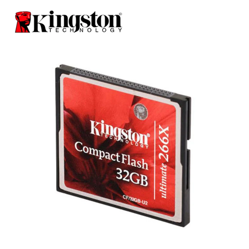 Оригинальный Kingston Compact Flash Ultimate 266X карты высокоскоростной 16 г 32 ГБ 64 CF карта Камера